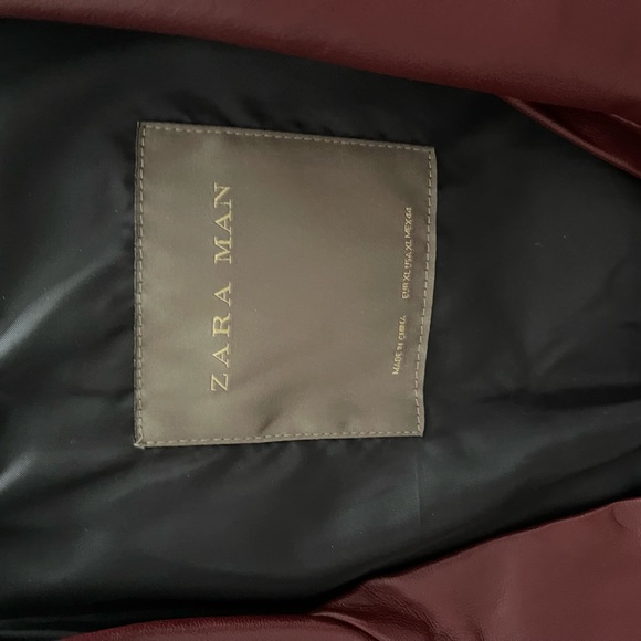 Zara Leather Jacket - Picture 2 of 3